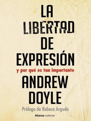 cover image of La libertad de expresión